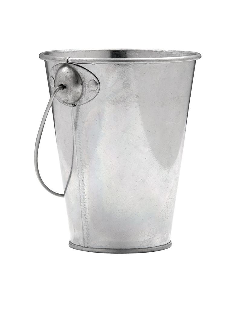 Porte frites - Seau - Ø 9,5 x H 11,5 CM - Acier - Olympia - DM209