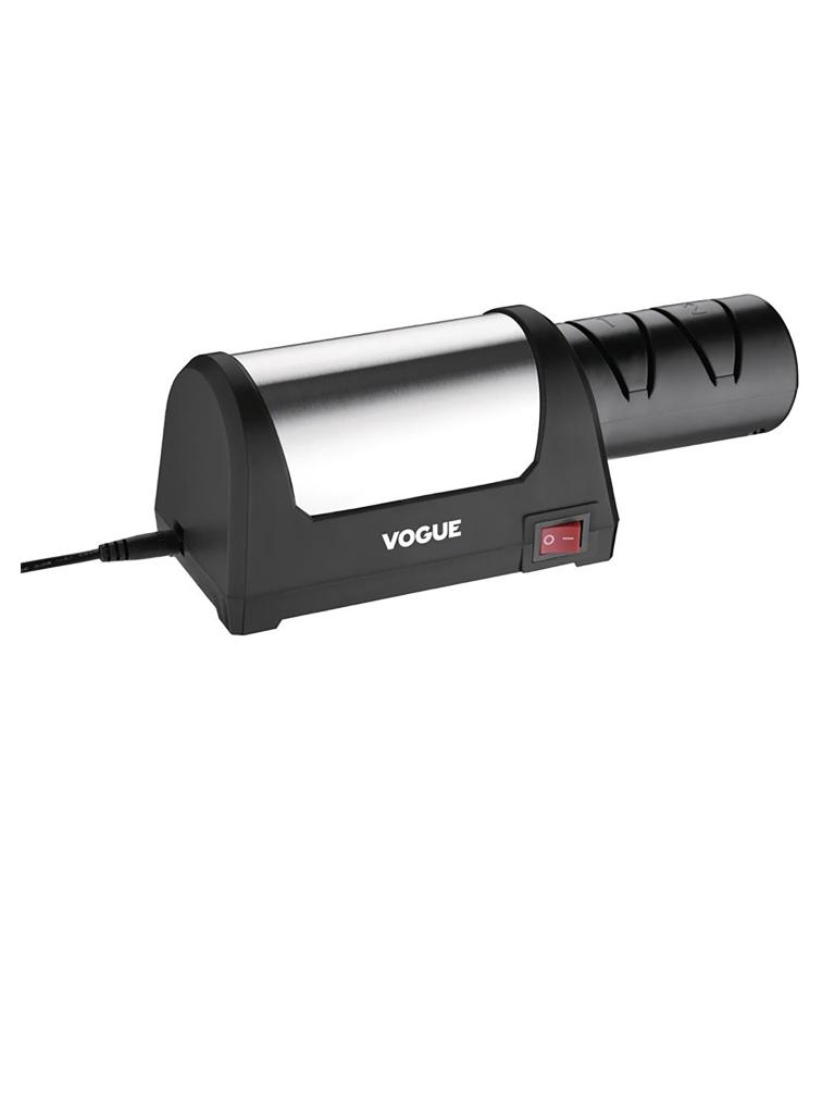 Aiguiseur de couteaux - Noir - H 22 x 7,9 x 8,1 CM - 100-240 V - Vogue - GD232