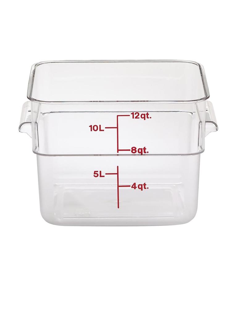 Boîte alimentaire - 11,4 Litre - H 21 x 31 x 25,6 CM - Polycarbonate - Cambro - DT197