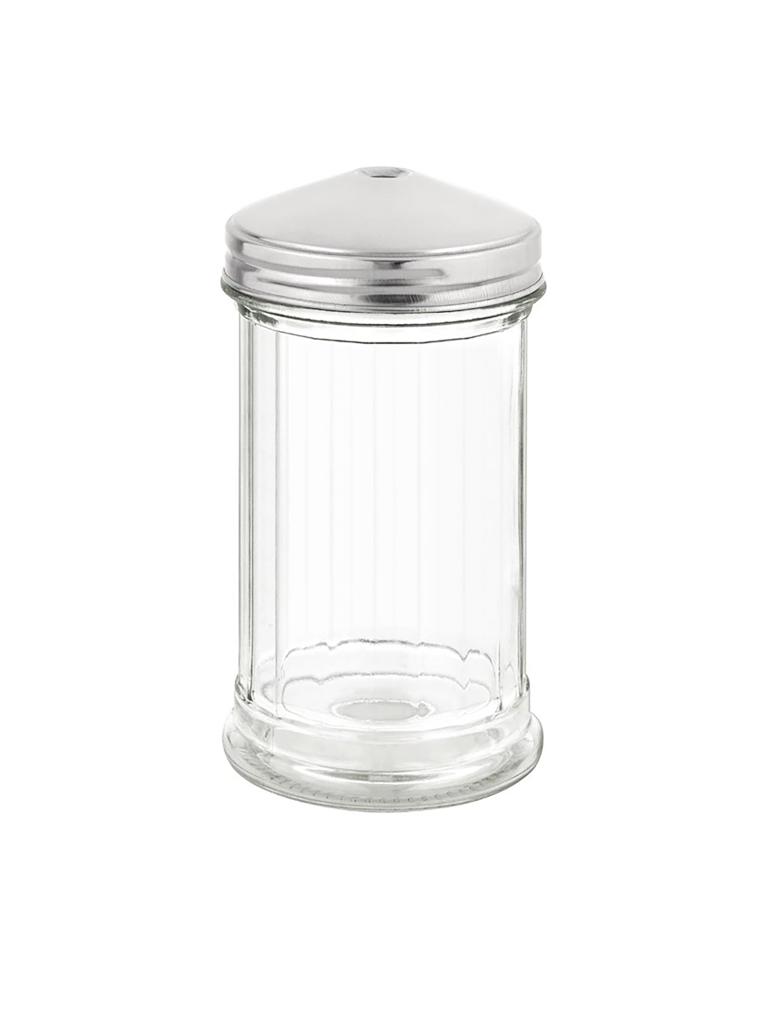 Sucrier - 0,34 Litre - Ø 7 x H 14 CM - Verre/Inox - Olympia - C233