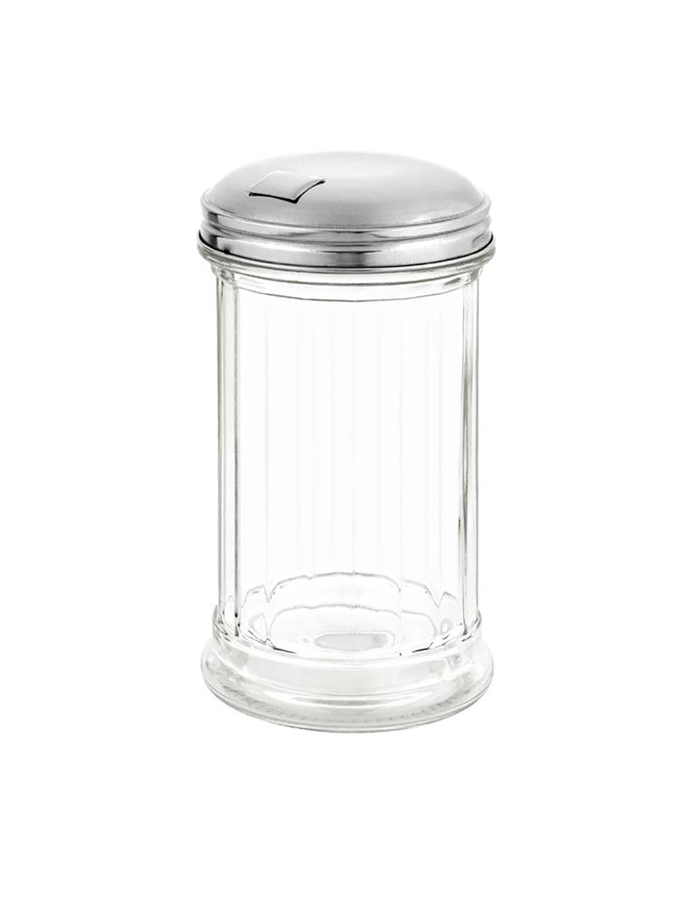 Sucrier - 0,34 Litre - Ø 7 x H 14 CM - Verre/Inox - Olympia - C234