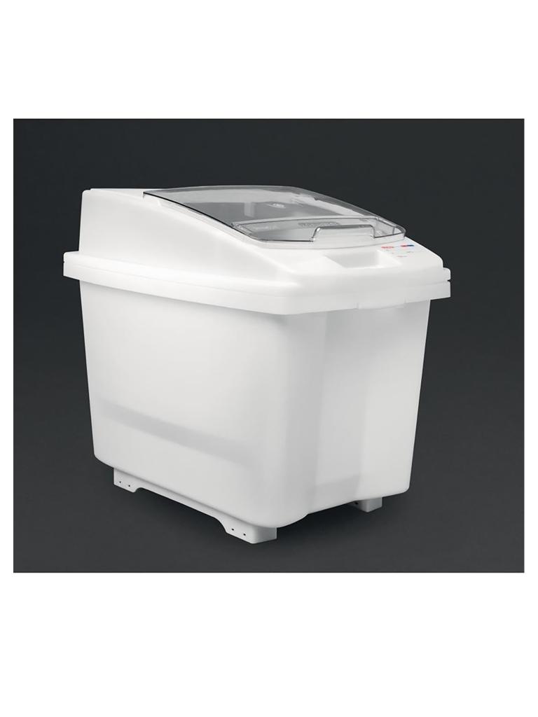 Bac à ingrédients - Sur roulettes - 80 Litres - H 56 x 43,5 x 65,5 CM - Polyéthylène - Araven - CR976