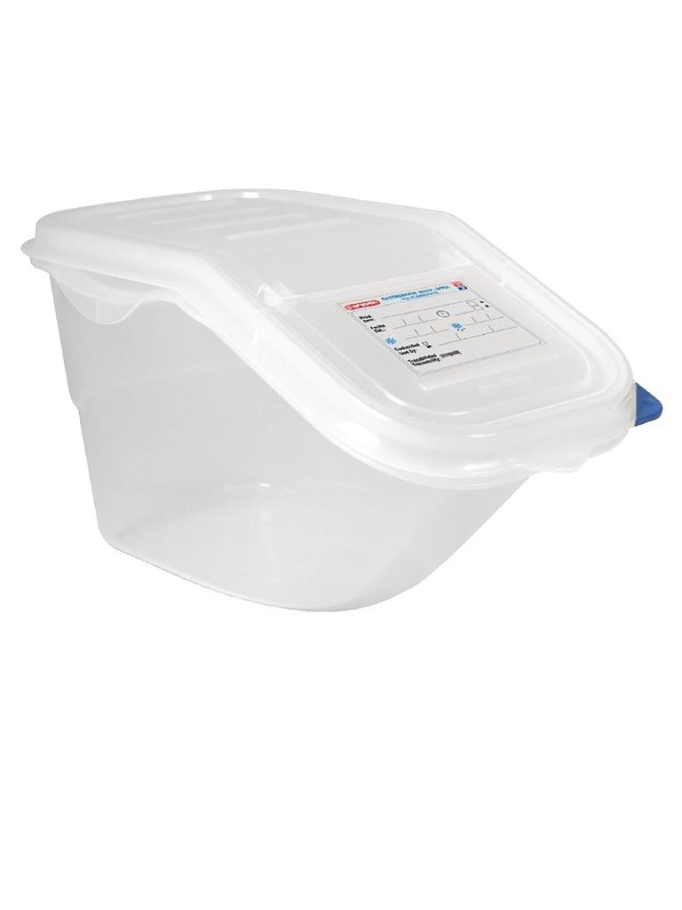 Bac à ingrédients - 1/3 GN - 7 Litre - H 20 x 20 x 39,5 CM - Polypropylène - Araven - CG043