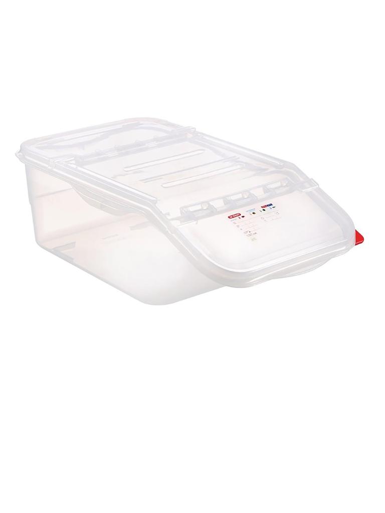 Bac à ingrédients - 1/1 GN - 22 Litre - H 20 x 34 x 56,5 CM - Polypropylène - Araven - CG041