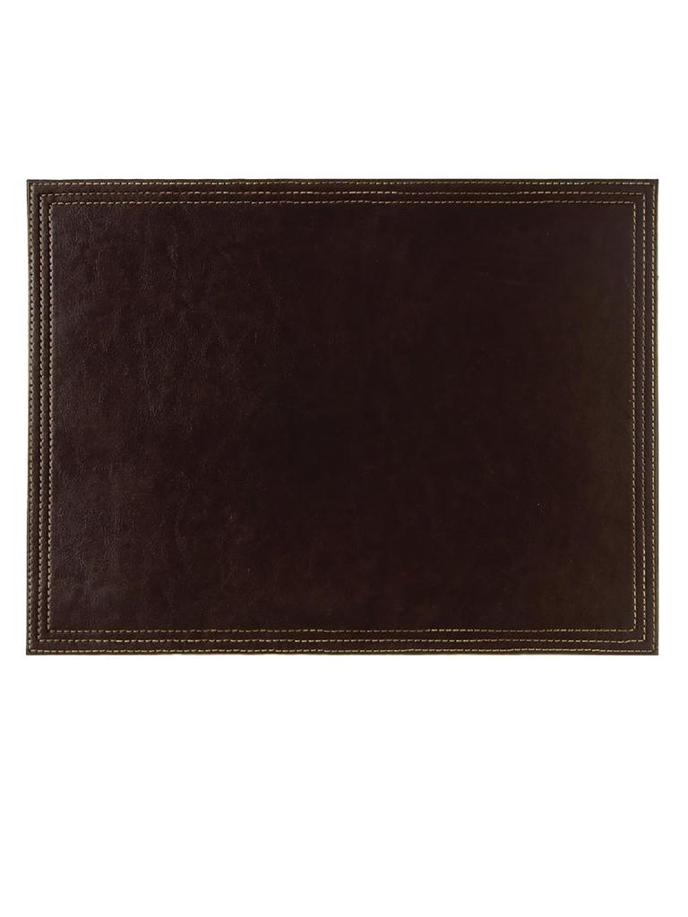 Set de Table - Marron - 40 x 30 CM - Simili Cuir - Olympia - CE298