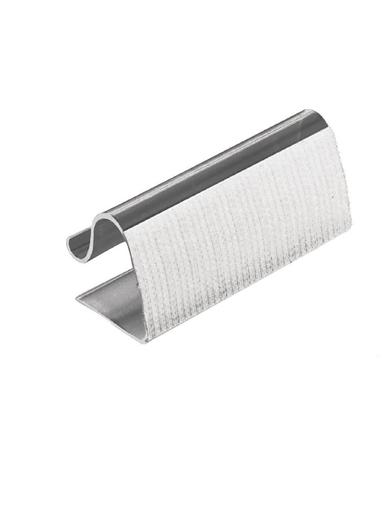 Jupe de table à pince - Velcro - 10 pièces - 2 CM - Plastique - Olympia - DK890
