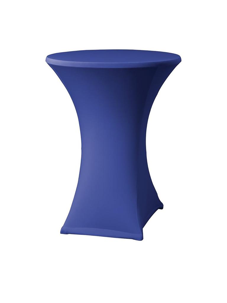 Nappe table haute - Bleu - H 115 CM - Polyester/Elasthanne - DK578