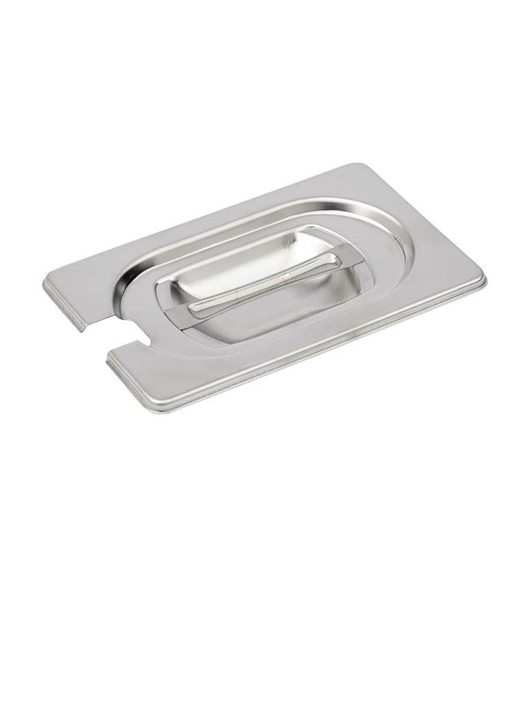 Couvercle bac gastronorme - Empreinte cuillère - 1/9 GN - 17,6 x 10,8 CM - Inox - Gastro M - DR492