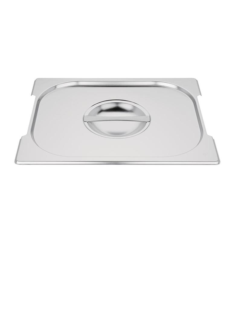 Couvercle bac gastronorme - 1/2 GN - H 3 x 32,5 x 26,5 CM - inox - Vogue - CB185