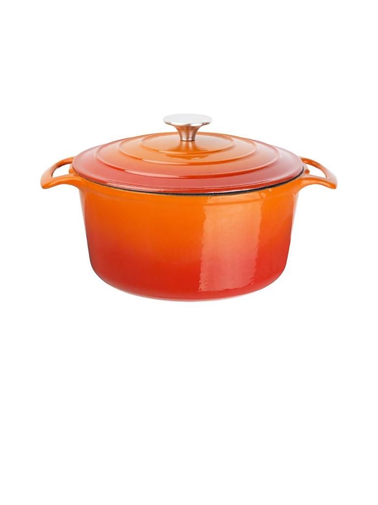 Cocotte - Orange - Ø 23,5 x H 12,5 CM - Fonte - Vogue - GH303