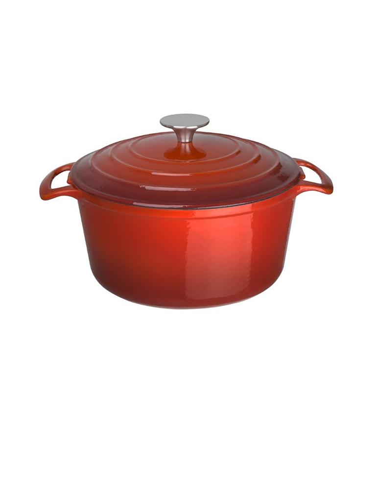 Cocotte - Rouge - Ø 23,5 x H 12,5 CM - Fonte - Vogue - GH305