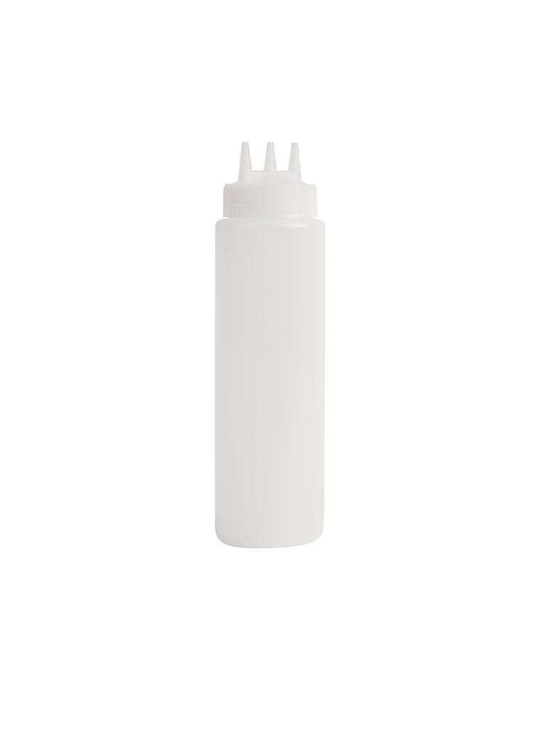 Flacon pressable - 3 becs - 68 CL - Noir - Ø 66 x H 24,4 CM - Plastique - Vogue - CW725