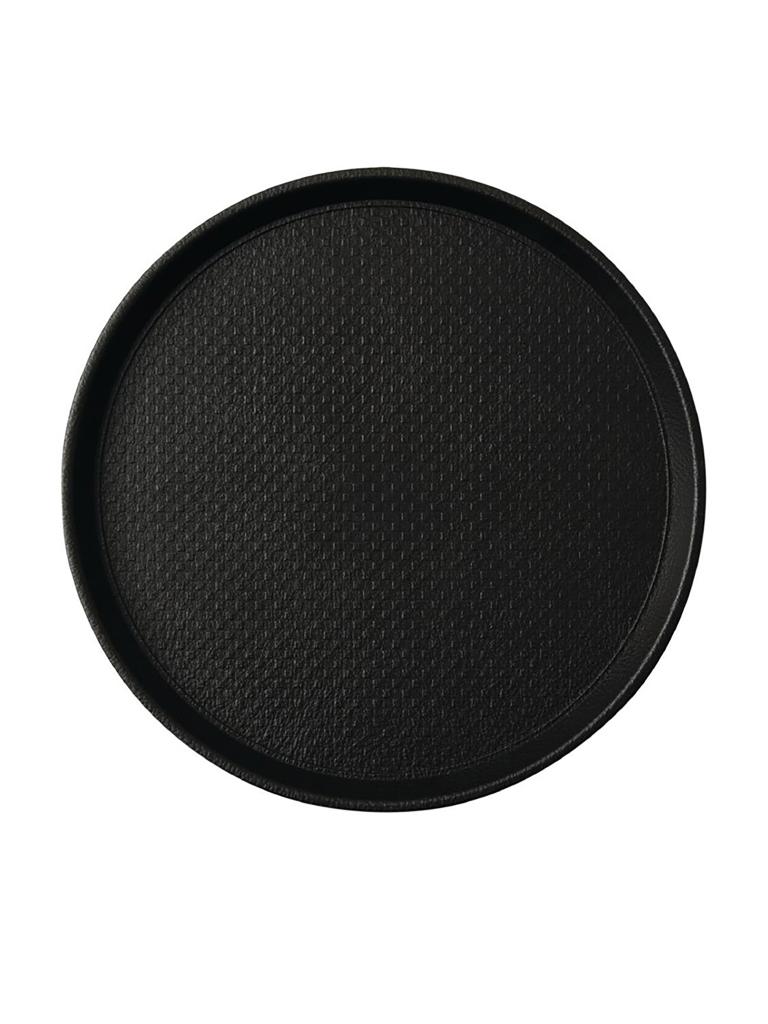 Plateau - Noir - Ø 31 x H 1,5 x 31 x 31 CM - Plastique - Roltex - DA770