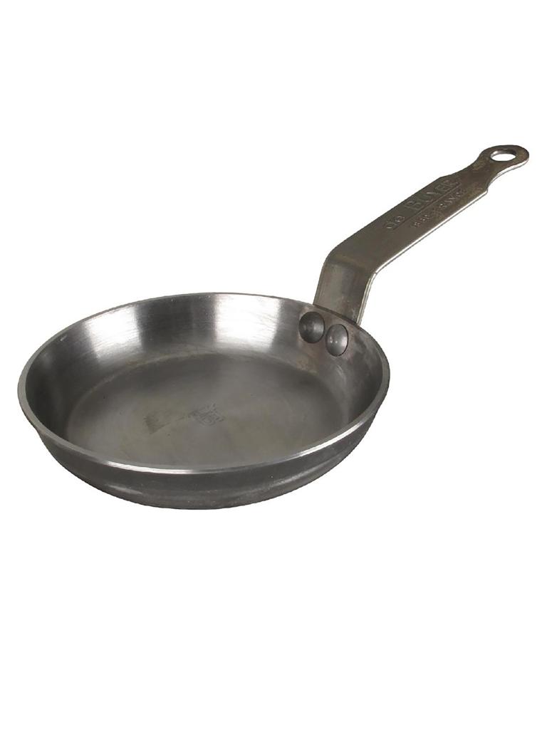 Crêpière - 0,18 Litre - Bleu - Ø 12 CM - Acier bleu - De Buyer - DN904