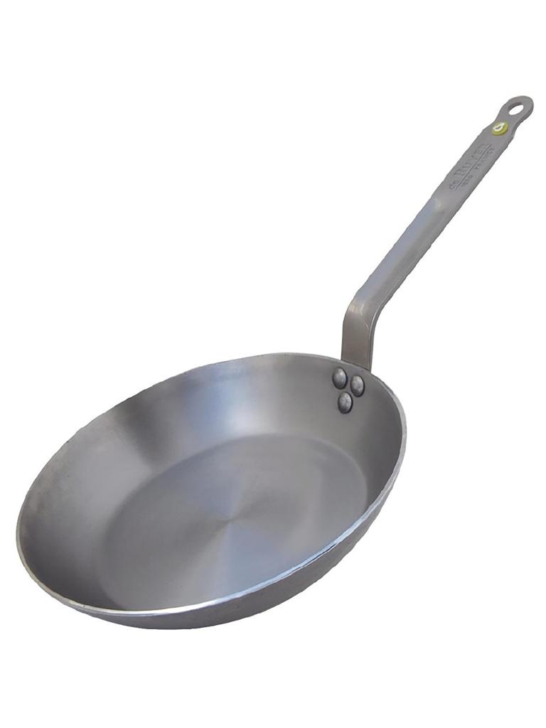 Poêle - 1,6 Litre - Bleu - Ø 26 x H 4,5 x 4,5 CM - Acier bleu - De Buyer - DN898