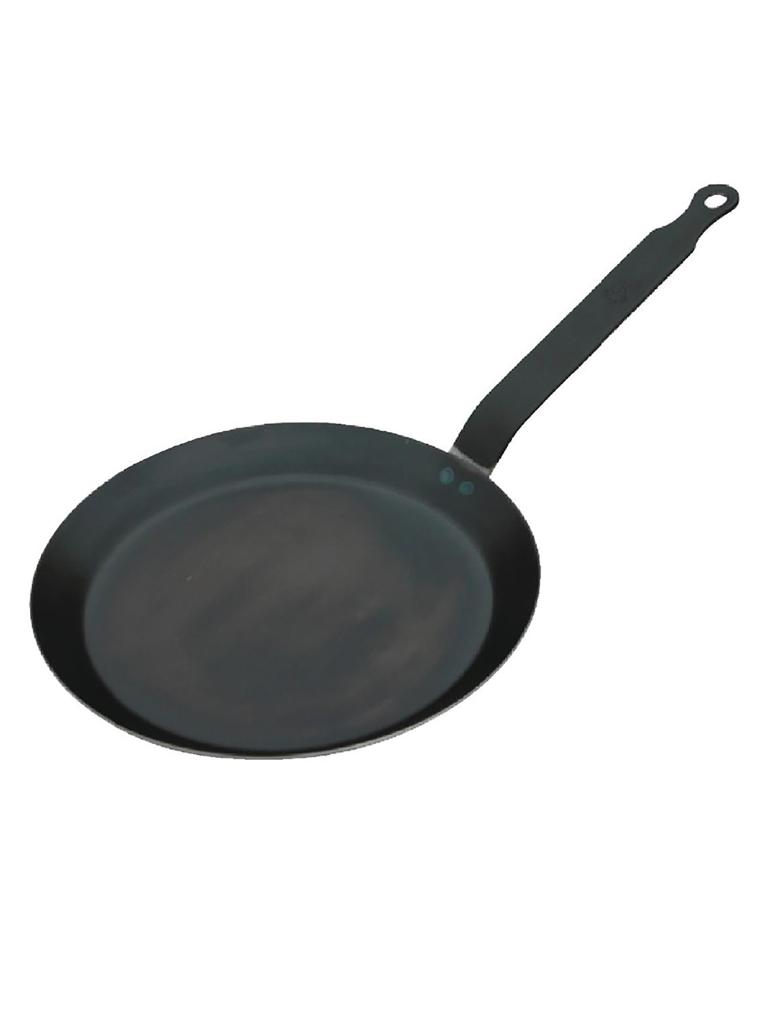 Crêpière - 2,5 Litre - Bleu - Ø 20 x H 2 CM - Acier bleu - De Buyer - DL952