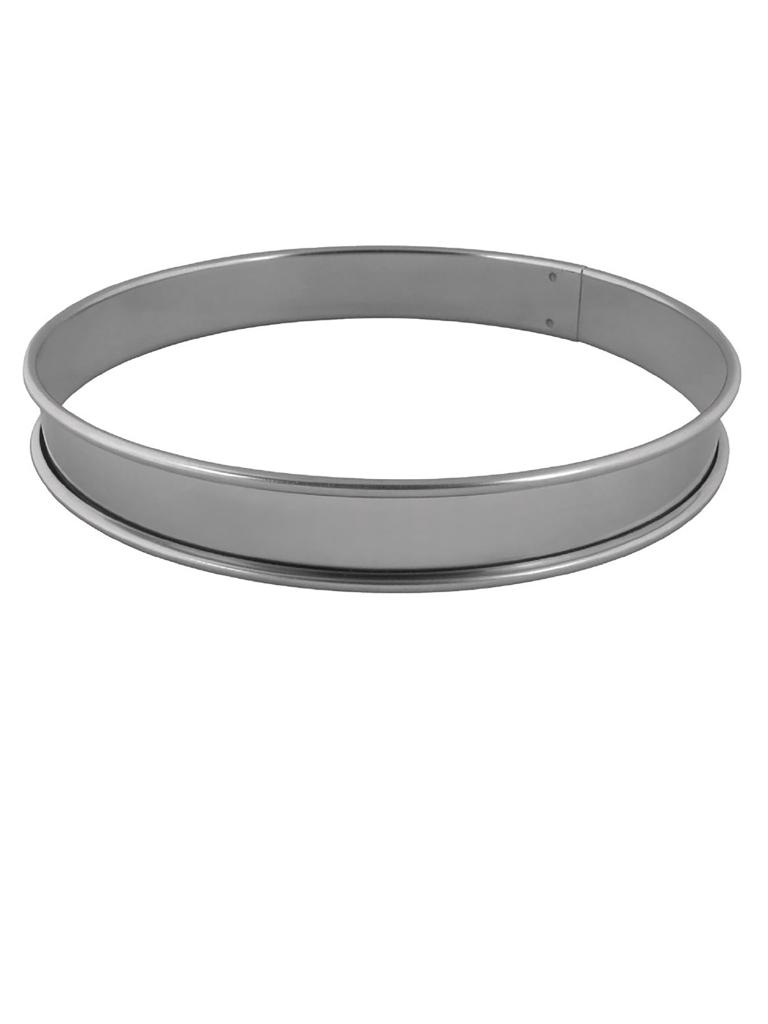 Cercle à tarte - Ø 28 x H 2 CM - inox - DN962