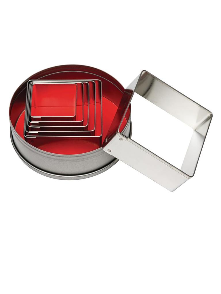 Douille - Carré - 6 pièces - 7 CM - Acier - Vogue - E017