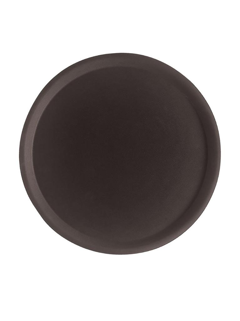 Plateau - Noir - Ø 40,5 x H 2,2 x 40,6 CM - Fibre de Verre/Caoutchouc - Cambro - DM782
