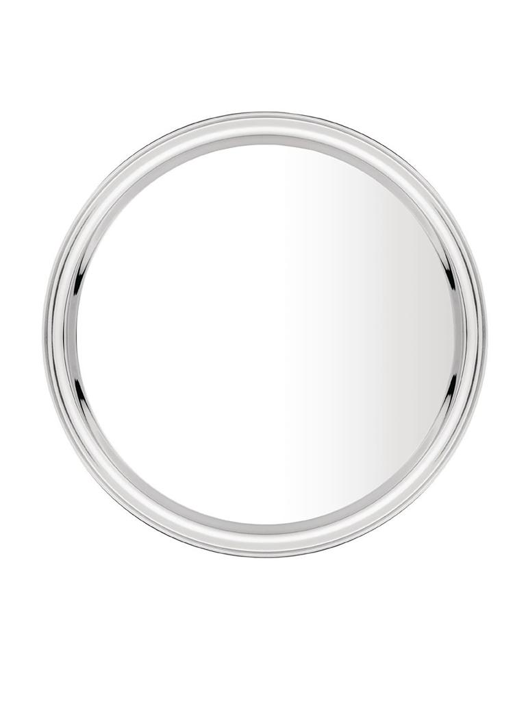 Plateau - Ø 35,5 x H 2,2 CM - Inox - Olympia - DM193
