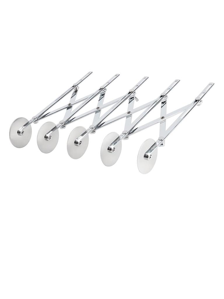 Jan Hagelsnijder - 5 roues - H 5 x 12,5 x 5 CM - Inox - Schneider - GT135