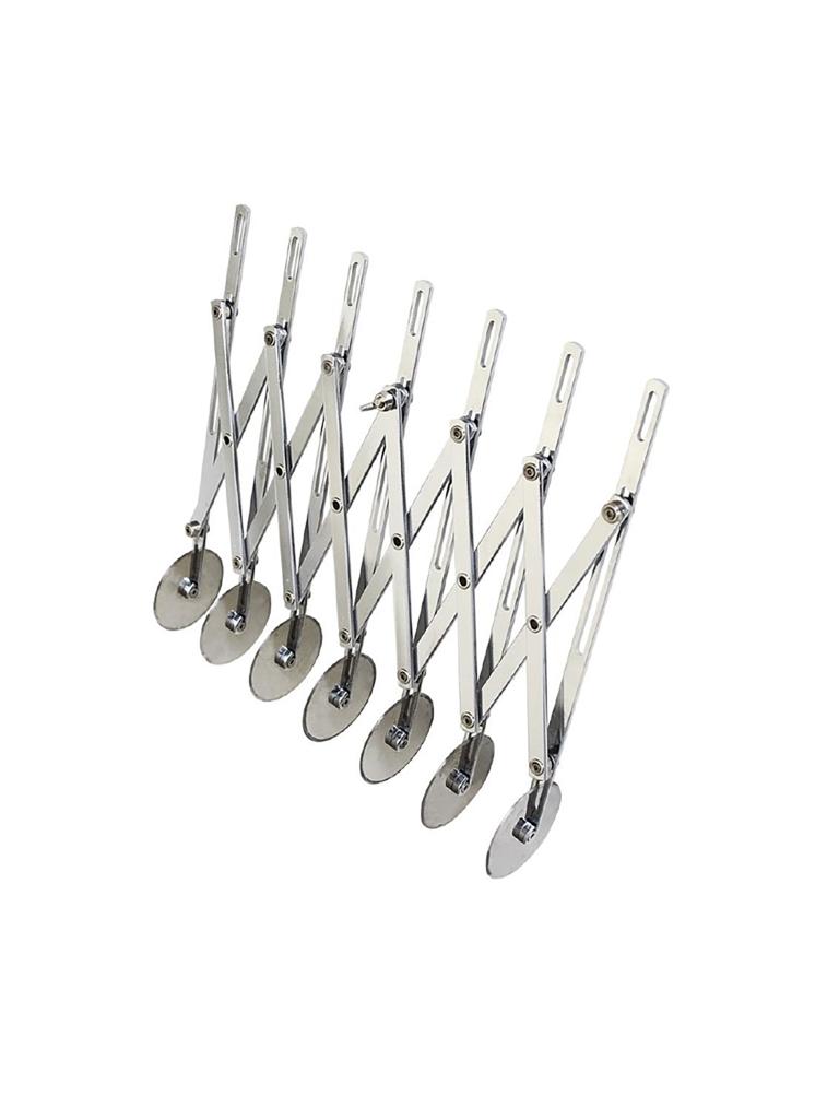 Jan Hagelsnijder - 7 roues - Ø 5,5 x H 8 x 12 CM - Inox - Schneider - GT136