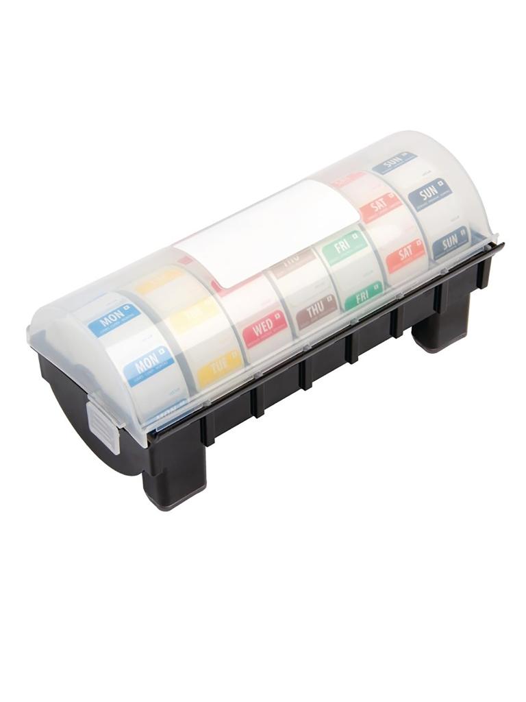 Distributeur d'étiquettes - Etiquettes jour - Amovible - H 6,4 x 33 x 13,3 CM - Vogue - GH473