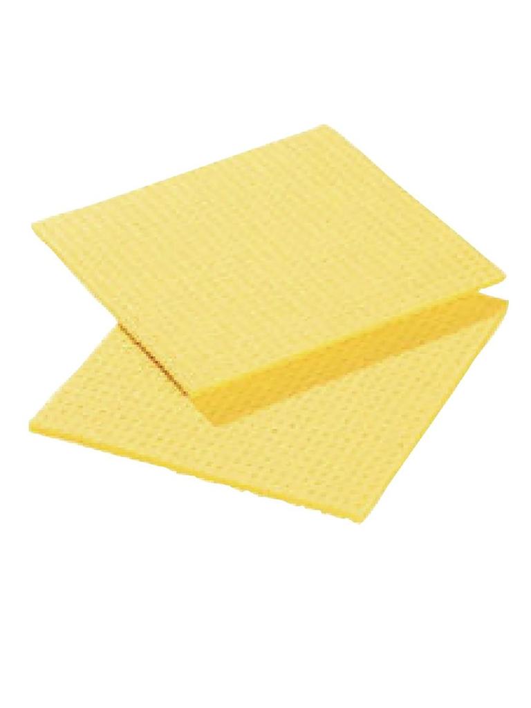 Chiffon de nettoyage - 10 pièces - Jaune - 20,6 x 18,5 CM - CD812