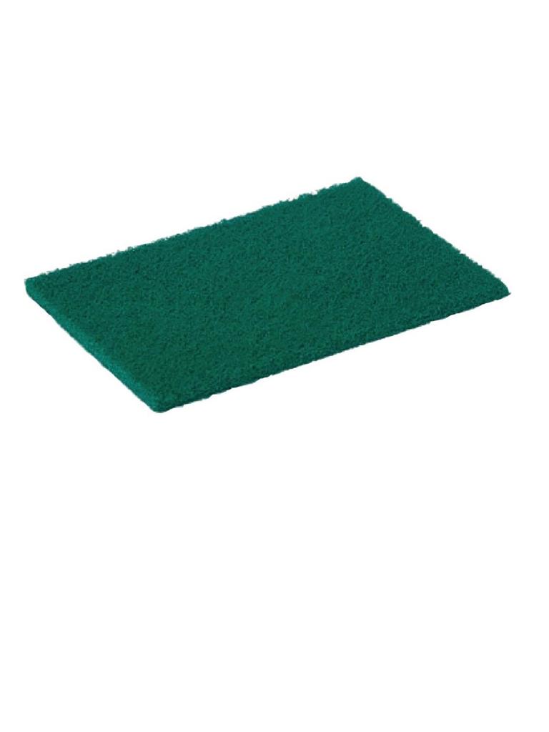 Éponge abrasive - 10 pièces - Vert - H 0,8 x 22,5 x 15 CM - Jantex - F959