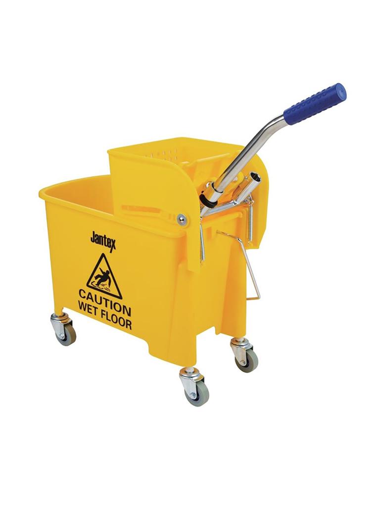 Seau - 20 Litres - Jaune - H 48 x 28 x 35 CM - Jantex - F951