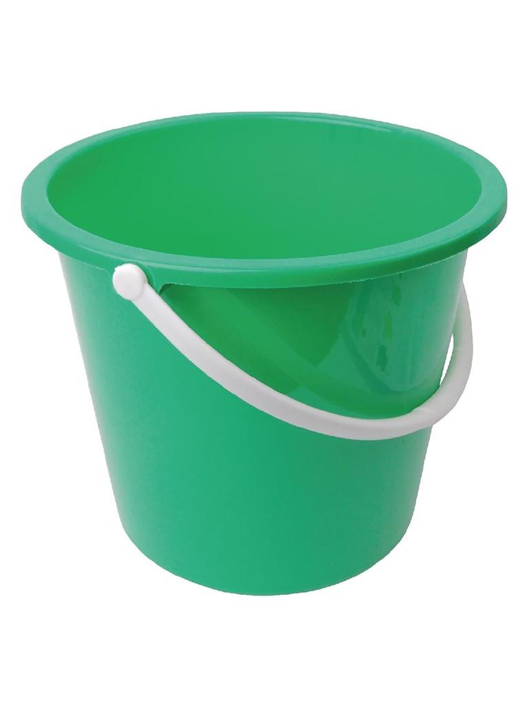 Seau - Vert - H 26 x 28 x 29,5 CM - Plastique - Jantex - CD806