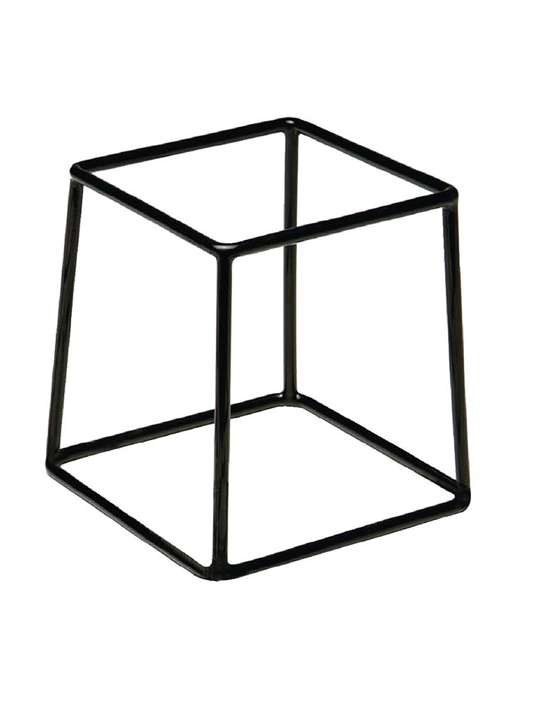 Présentoir buffet - Haut - Noir - H 18 x 18 x 18 CM - Métal - APS - GF188