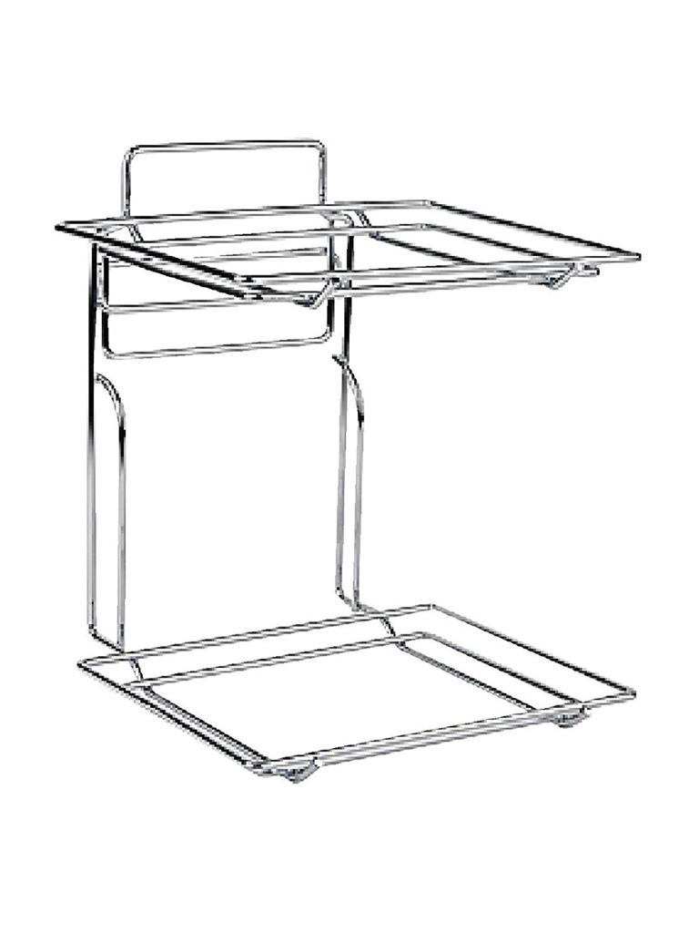 Présentoir buffet - GN 1/1 - Argent - H 37,5 x 50 x 34 CM - Chromé - APS - CB807
