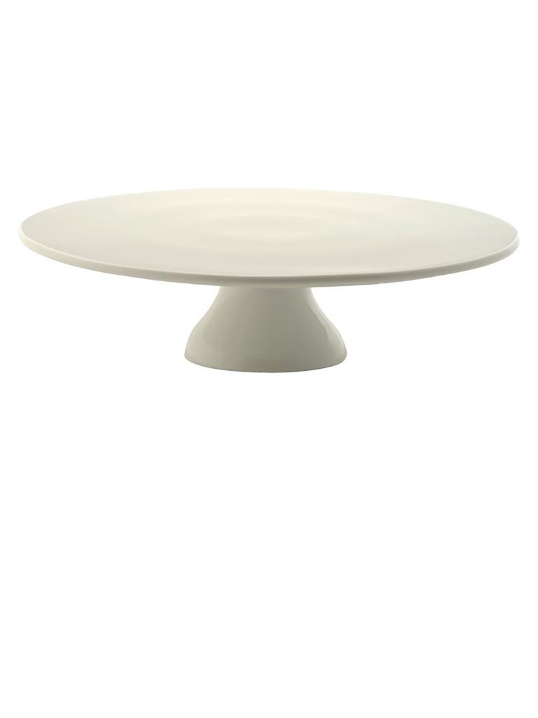Plat à gâteau - Ø 33 x H 9 x 33 CM - Porcelaine - GC677