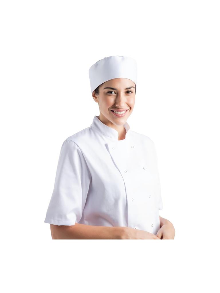 Bonnet - Unisexe - Taille unique - Blanc - Polyester/Coton - Chef Works - A703