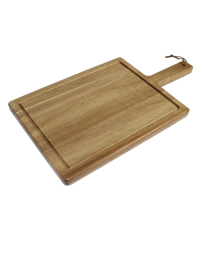 Planche à steak - Petit - H 2,5 x 26 x 19 CM - Bois d'acacia - T&G Woodware - DF054