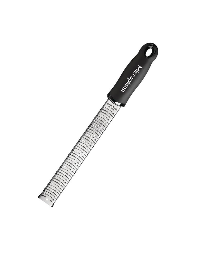 Râpe et Zesteur - Noir - H 9,5 x 3,5 x 32,5 CM - Inox - Microplane - CP445