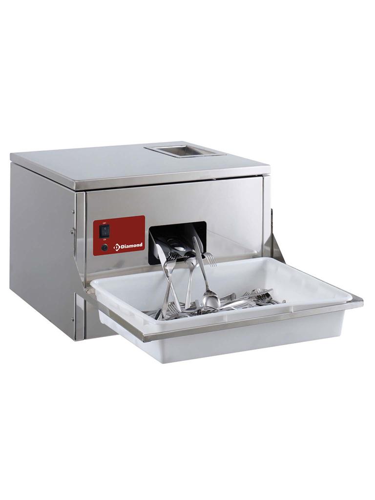 Polisseuse à couverts - 3500 pièces/heure - Modèle de table - Diamant - MCX/3T-PH