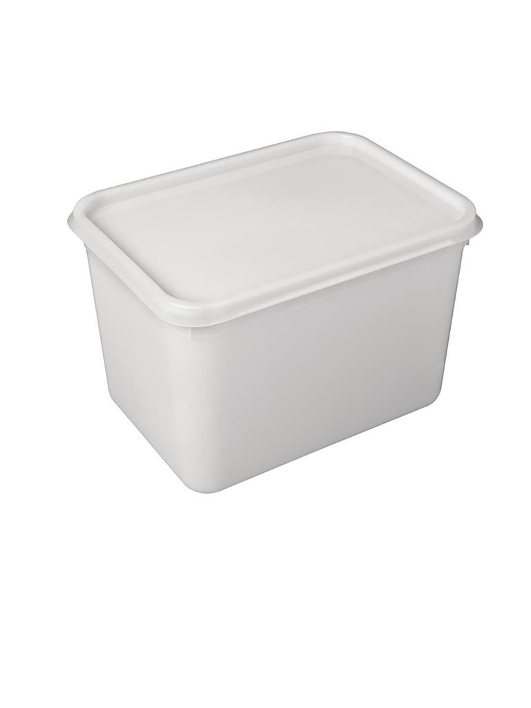 Pots à glace - 4 Litres - 20 pièces - Bleu - H 22,1 x 15,8 x 15 CM - Polypropylène - CS827