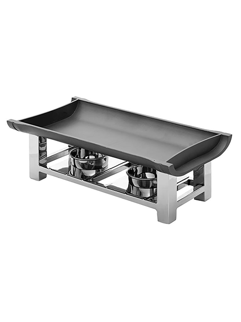 Réchaud - H 12 x 38 x 19 CM - 0,1 KG - Inox - 115042