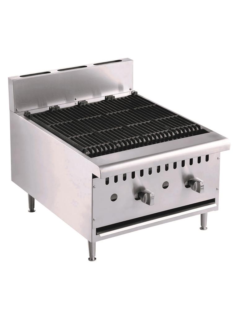 Gril - Gaz - 2 Zones - Combisteel - 7455.0910