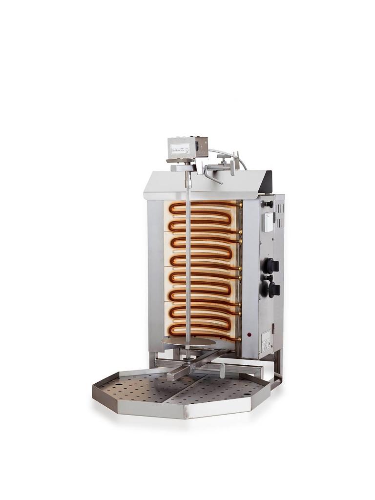 Dönergrill - Electrique - 4 Brûleurs - Moteur dessus - Combisteel - 7049.0020