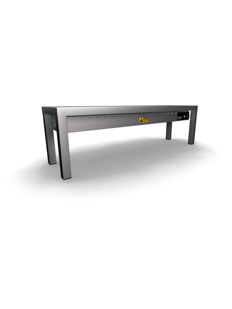 Etagere - Céramique Chauffante - 1 Niveau - 3 Radiateurs - 120 CM - Combisteel - 7020.0705