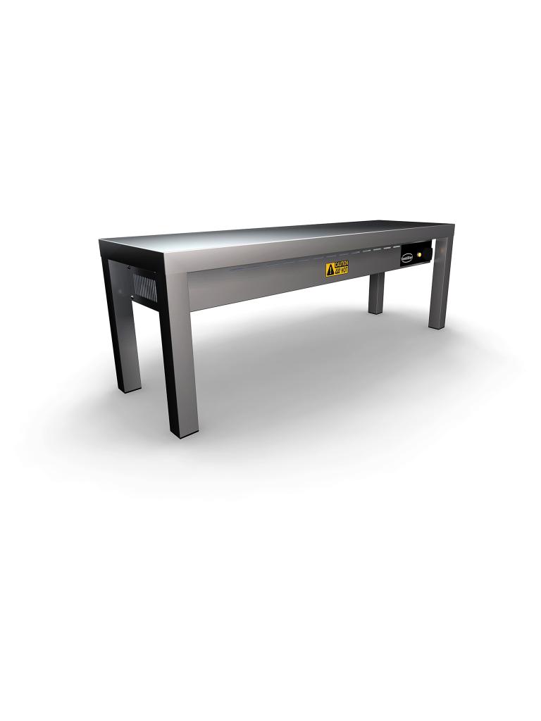 Etagere - Céramique Chauffante - 1 Niveau - 3 Radiateurs - 100 CM - Combisteel - 7020.0700