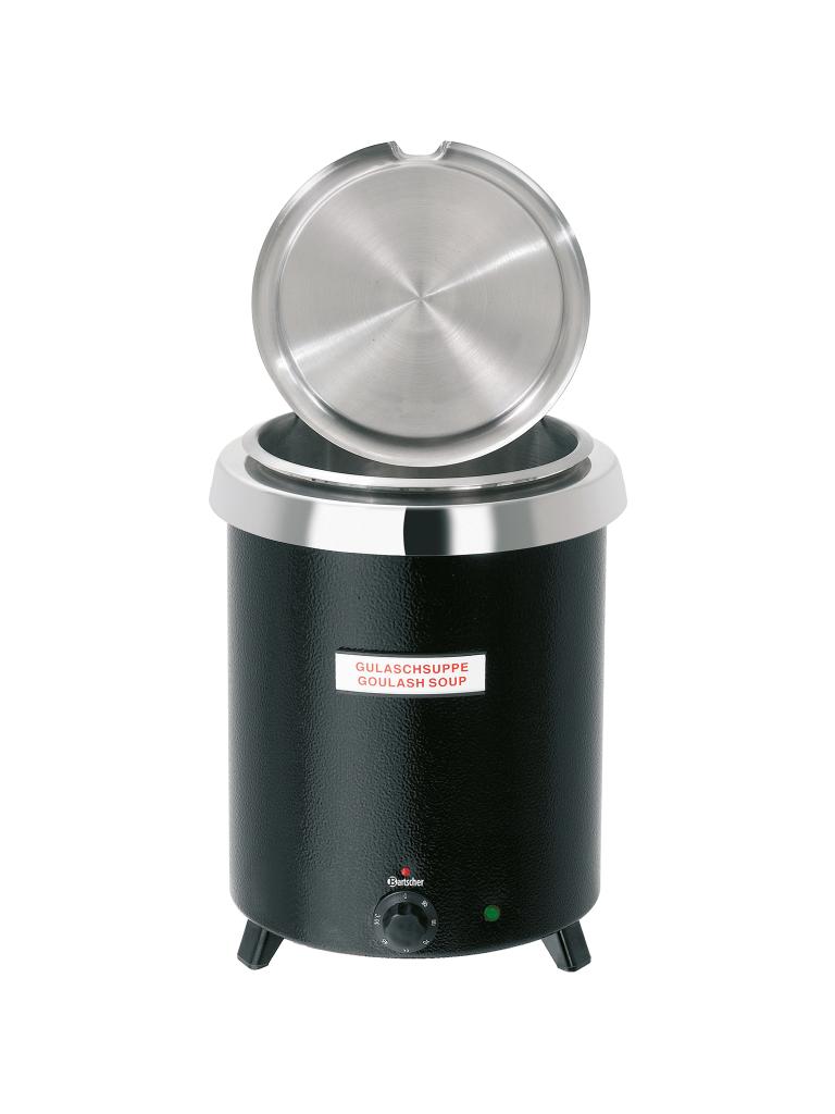 Bouilloire à soupe - 8,5 litres - Noir - Bartscher - 100067