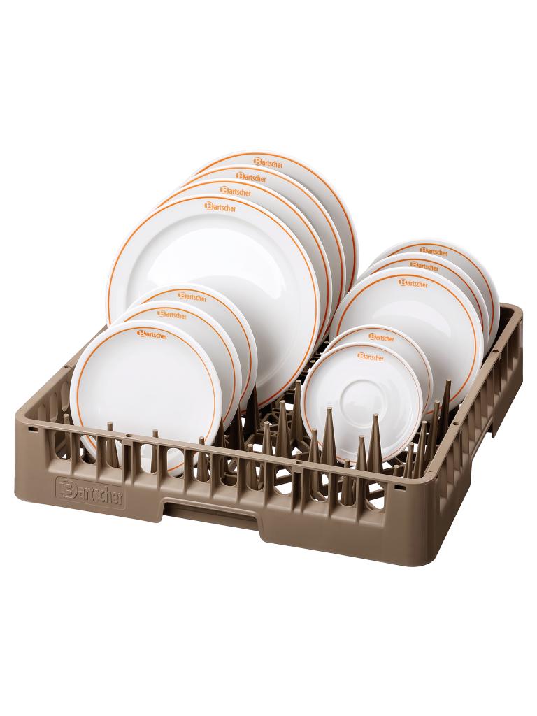 Assiettes panier lave-vaisselle - 50 x 50 x 10 CM - Bartscher - 5303