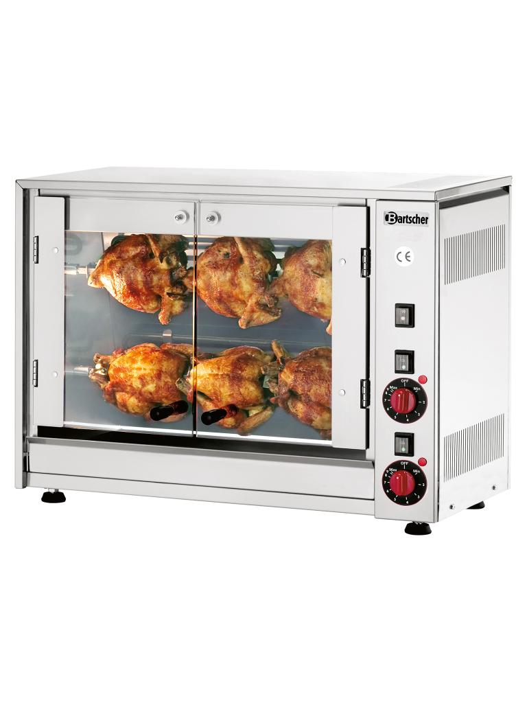 Grill poulet - Electrique - 6 poulets - 230V - Bartscher - 215035