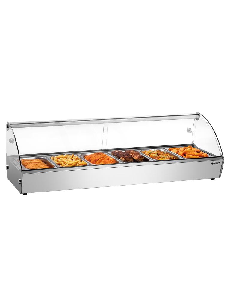 Vitrine chauffante - 6 x 1/3 GN - Bartscher - 305059