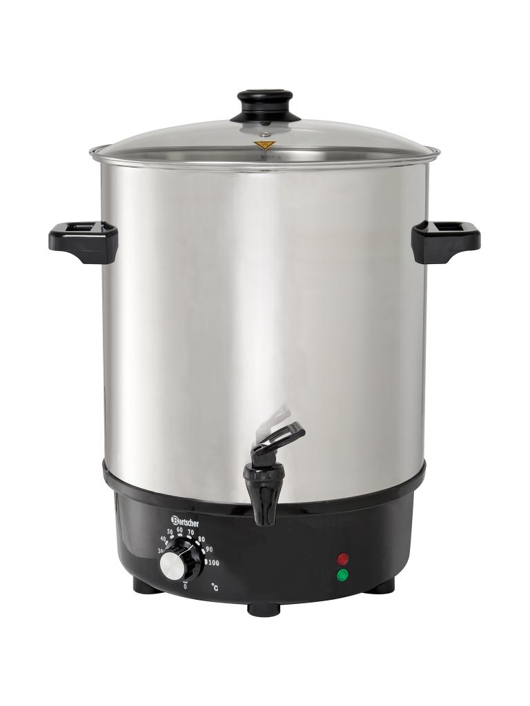 Casserole à vin chaud - 30 litres - inox - Bartscher - 200057