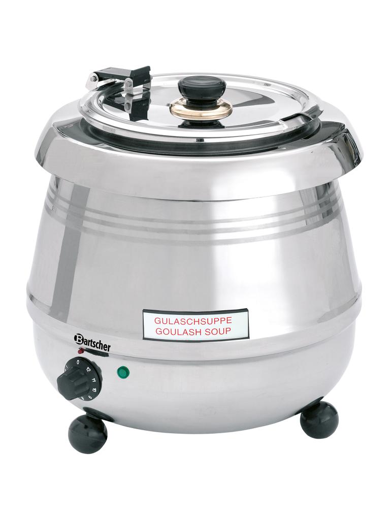 Marmite à soupe - 9 litres - inox - Bartscher - 100058